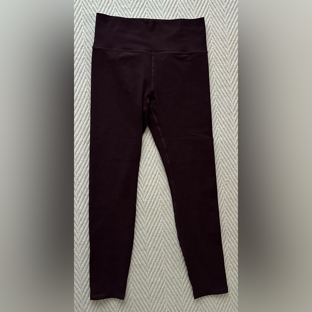 Vuori Clean Elevation Legging - Raisin Heather - Size M